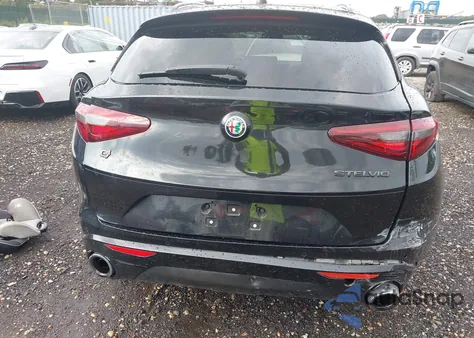2021 Alfa Romeo Stelvio Ti Awd from USA, damaged, VIN ZASPAKBNXM7D19829